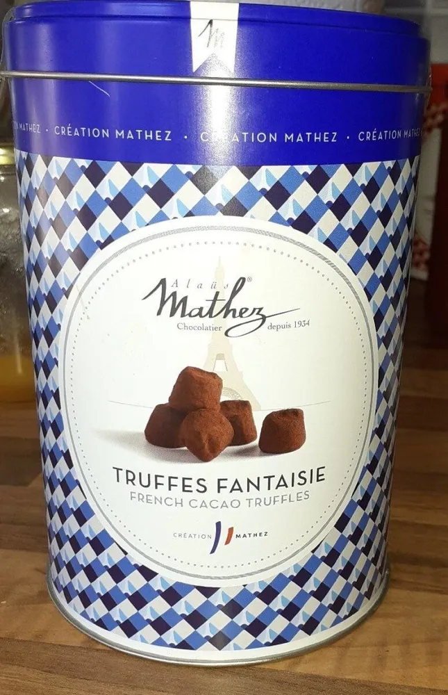 Truffes à la fleur de sel