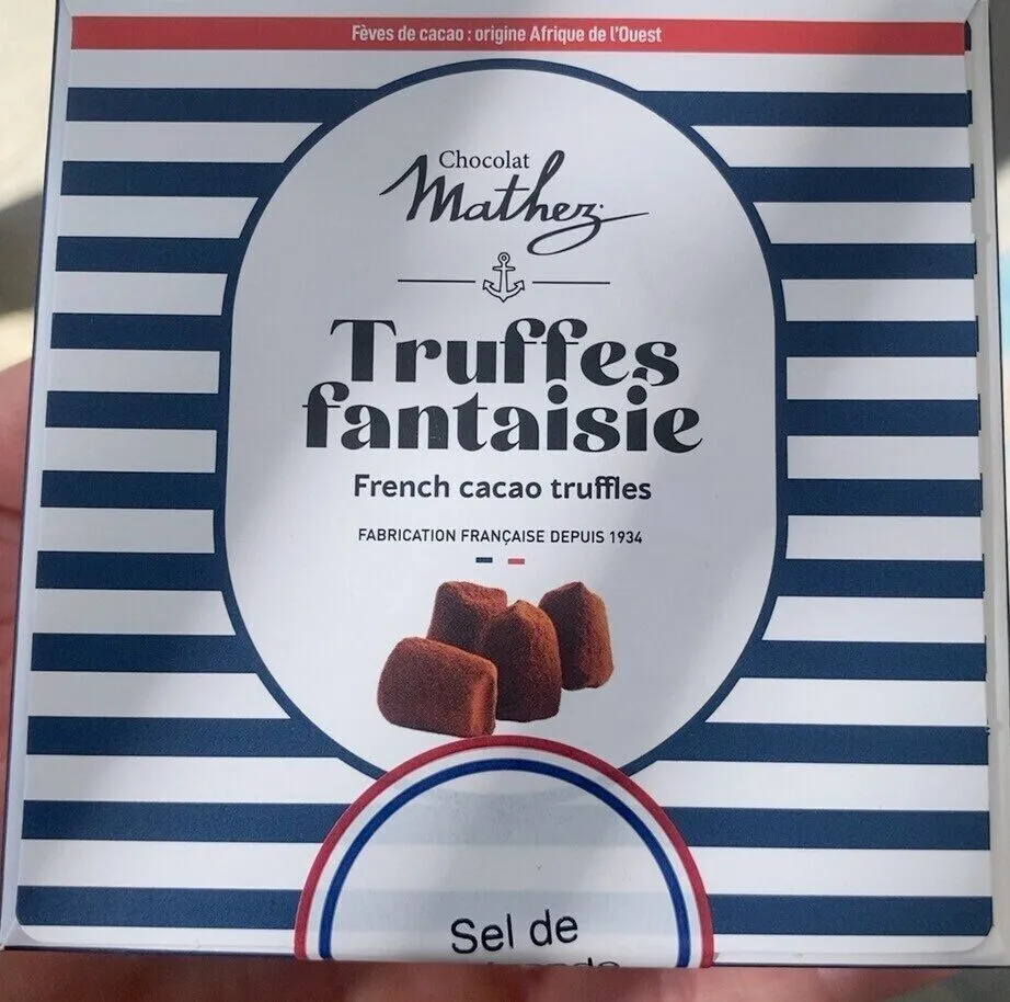 Truffe fantaisie au sel de Guérande
