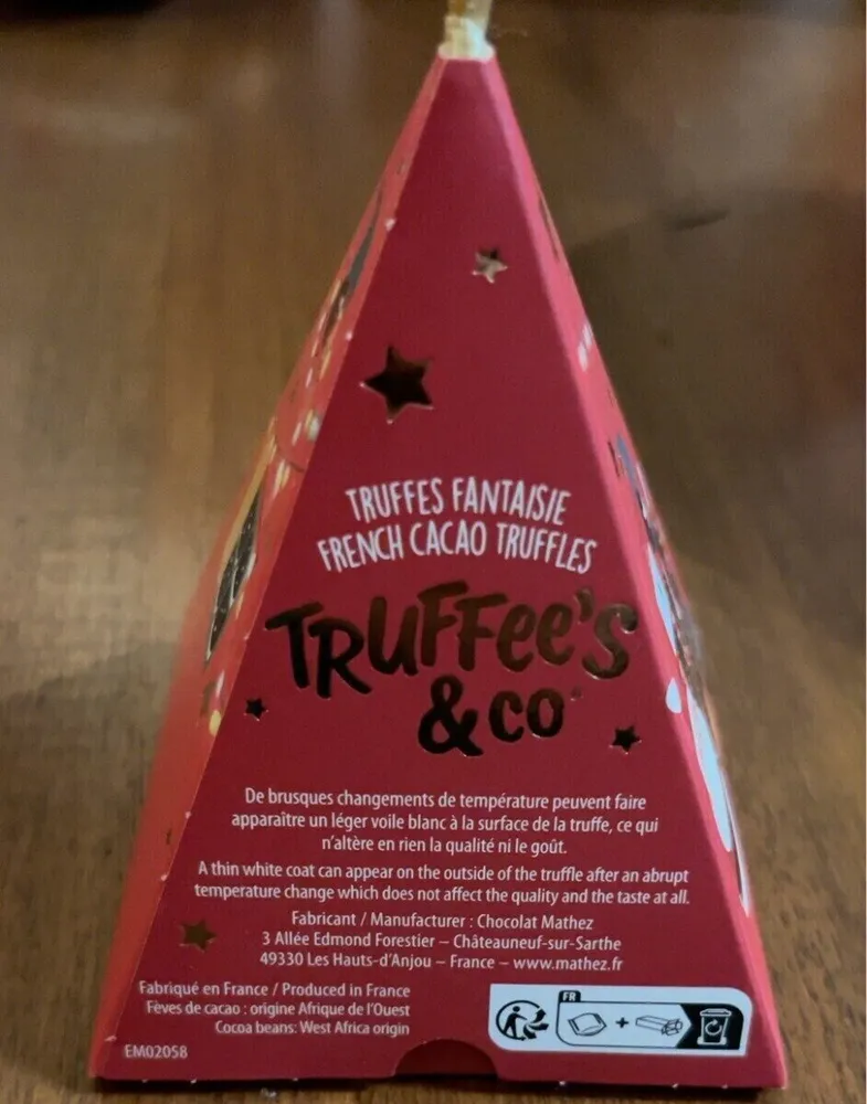 TRUFFES FANTAISIE FRENCH CACAO TRUFFLES