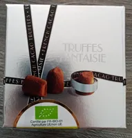 Truffes fantaisie chocolat noir