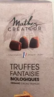 Truffe fantaisie aux brisures de crepe dentelle
