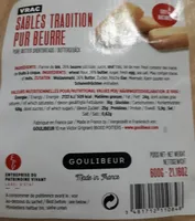 Sablés tradition pur beurre