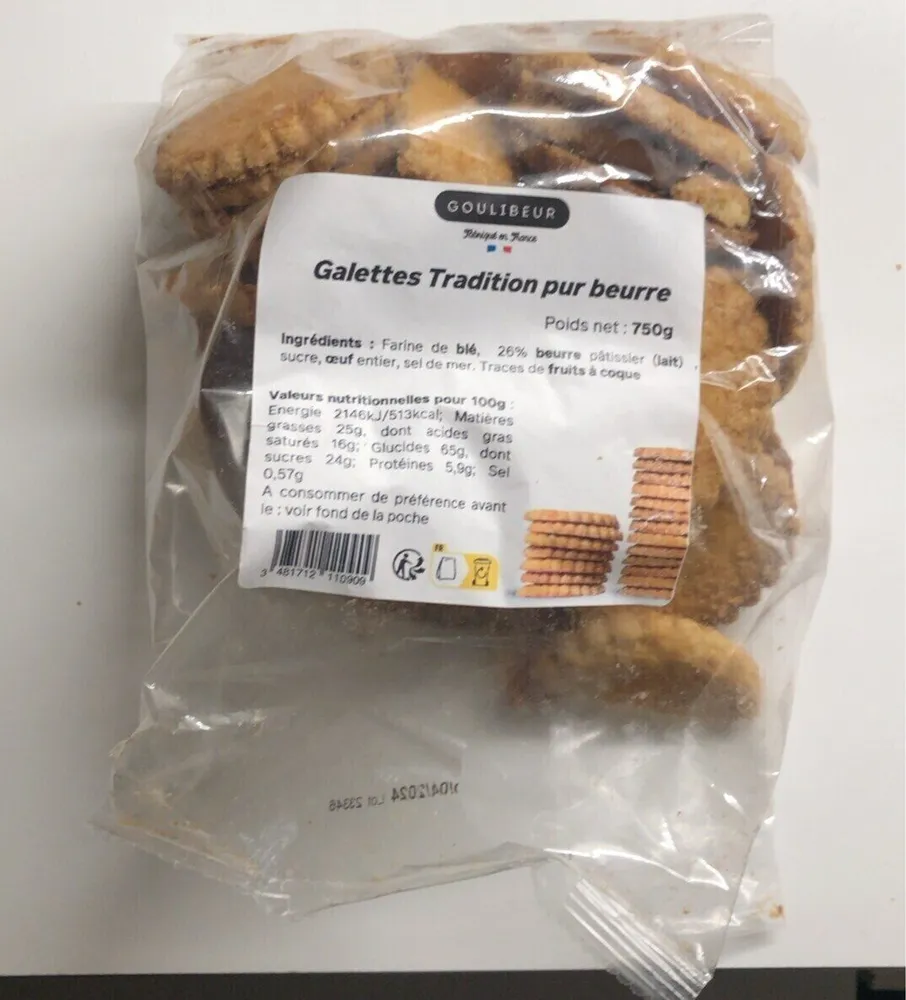 Galettes tradition pur beurre