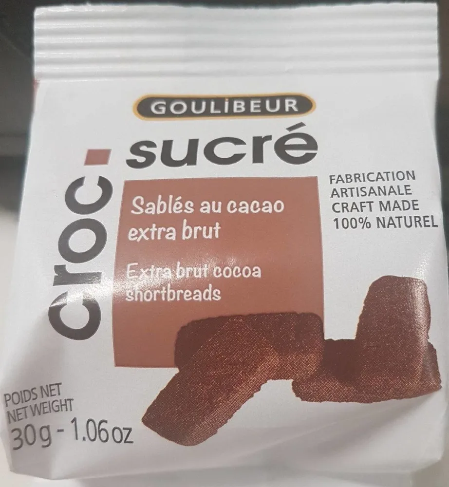 Croc sucre cacao