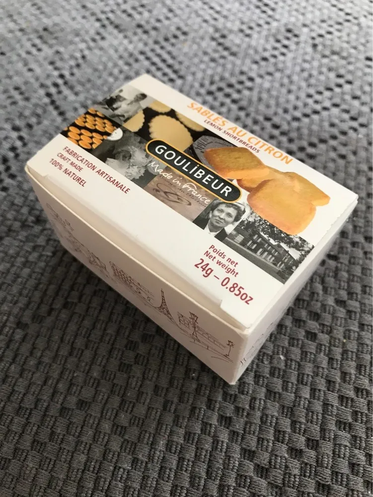 Biscuits Sablés au citron