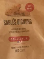 Sablés oignons