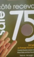 Bâtonnets salé Fromage Brebis x24, 120g