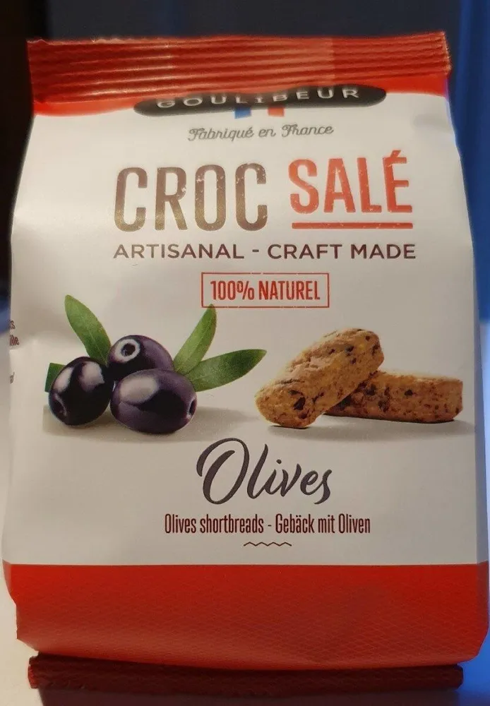 Croc salé olives