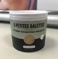 Petites galettes Citron gingembre