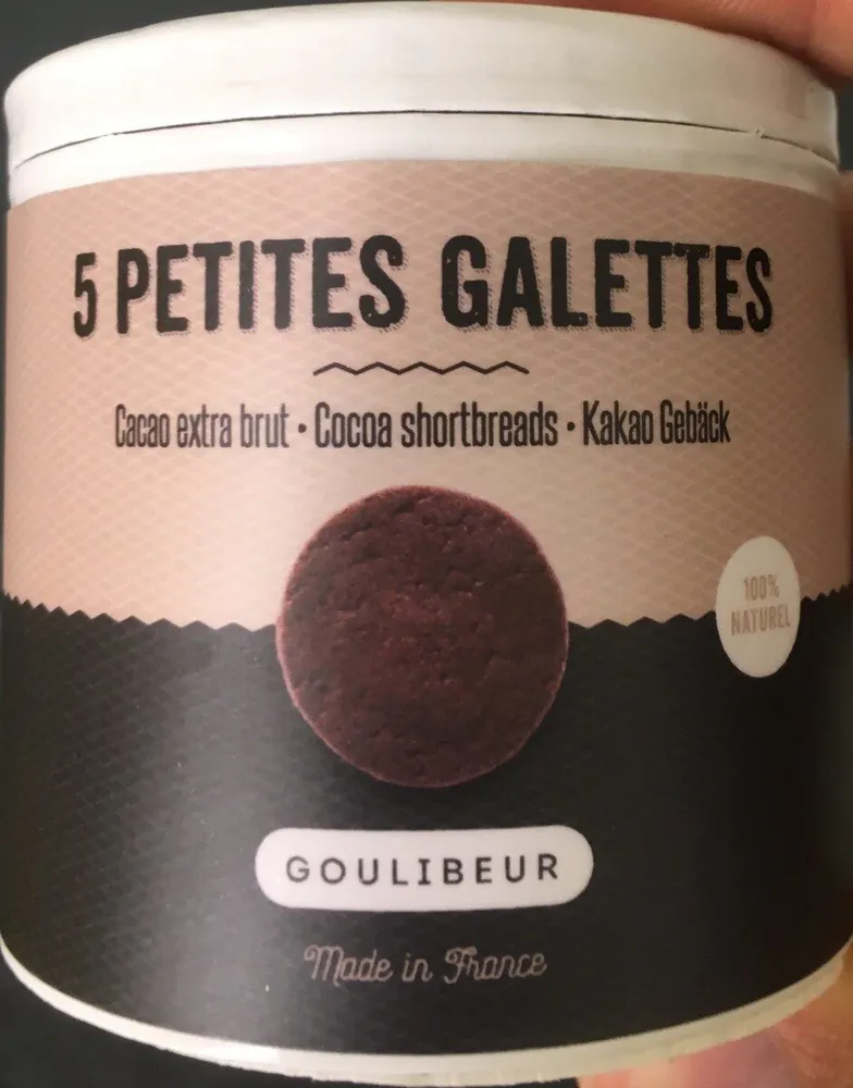 Petites galette Goulibeur Cacao extra brut
