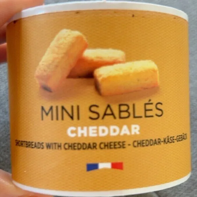 Mini Sablés Cheddar