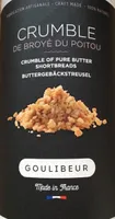 Crumble de broye du poitou