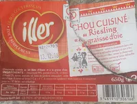 Chou cuisiné au risling et à la graisse d'oie