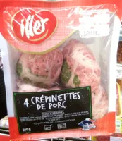 4 crépinettes de porc