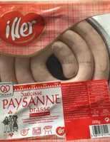 Saucisse paysanne brasse