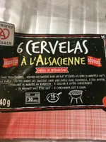 Iller Cervelas à l'Alsacienne la barquette de 6 840 g