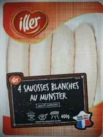 Saucisse blanche au munster