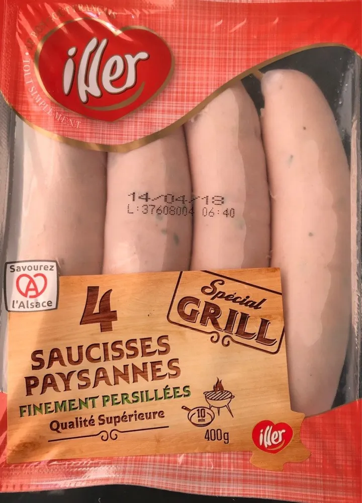 Saucisses paysannes
