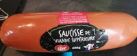 Saucisse de viande supérieure