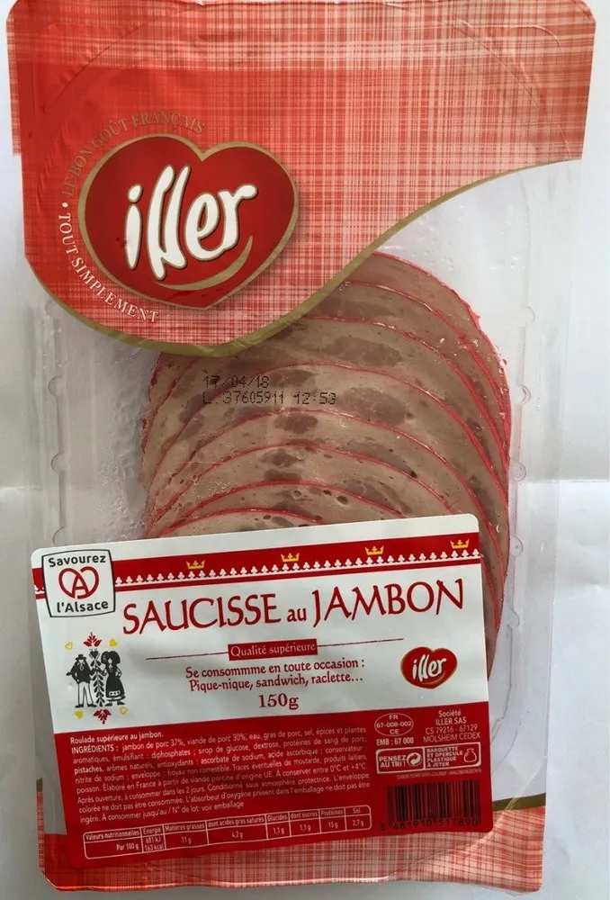 Saucisse au jambon