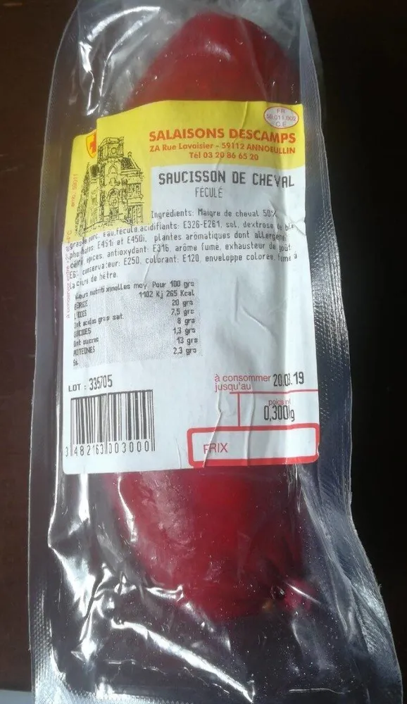 Saucisson de cheval