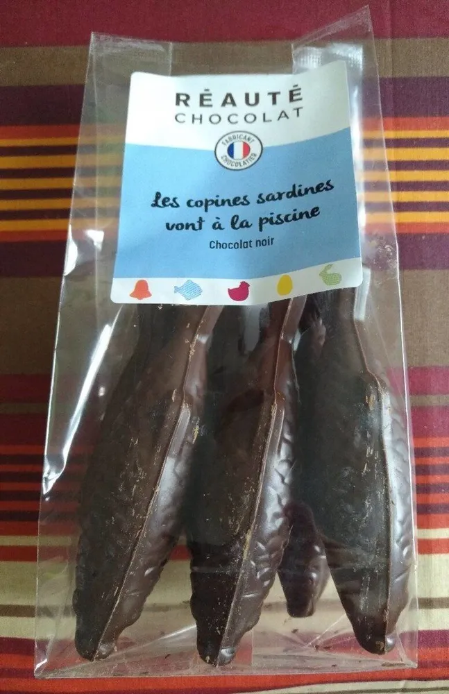RÉAUTÉ CHOCOLAT les copines sardines vont à la piscine