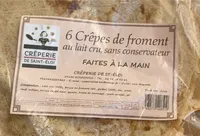 6 crepes de froments