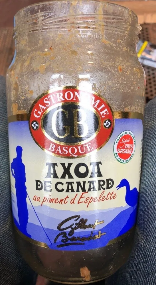 Axoa de canard au piment d'espelette