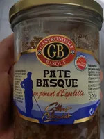 Pate Basque au piment d'Espelette GASTRONOMIE BASQUE