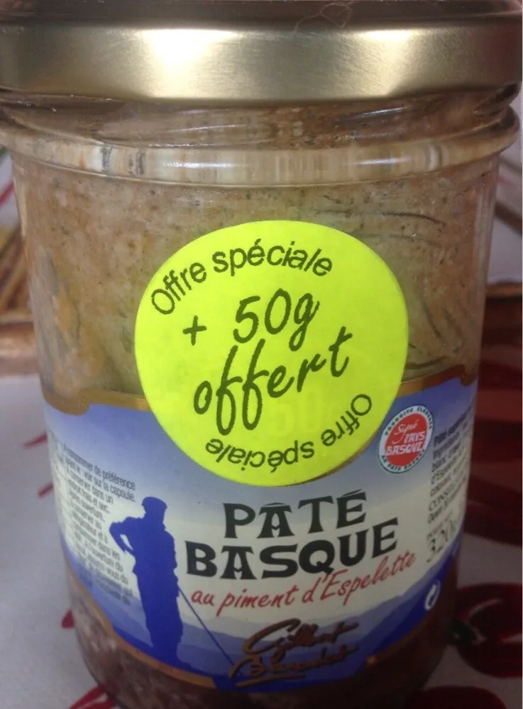Pâté Basque au piment d'espelette