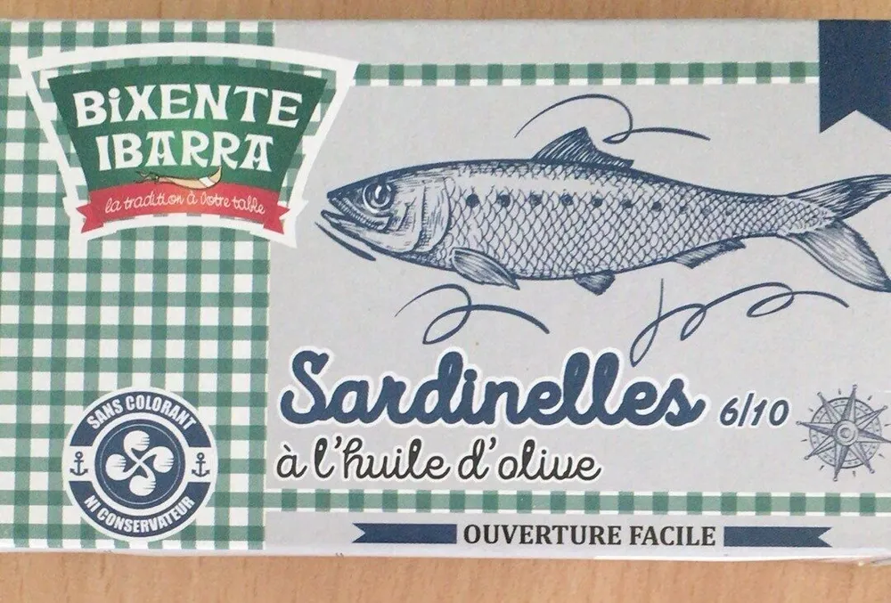 Sardinelles à l’huile d’olive