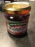 Confiture artisanale de cerises noires