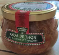 Axoa de thon blanc au piment d'Espelette