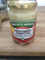 Saucisse confite