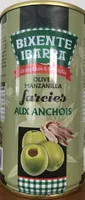 Olives Manzanilla farcies aux anchois