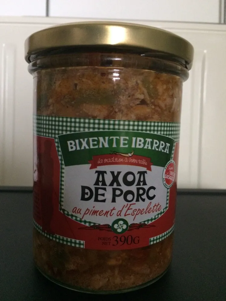 Axoa de porc au piment d'espelette