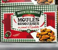 Moules basquaises au piment d’espelette