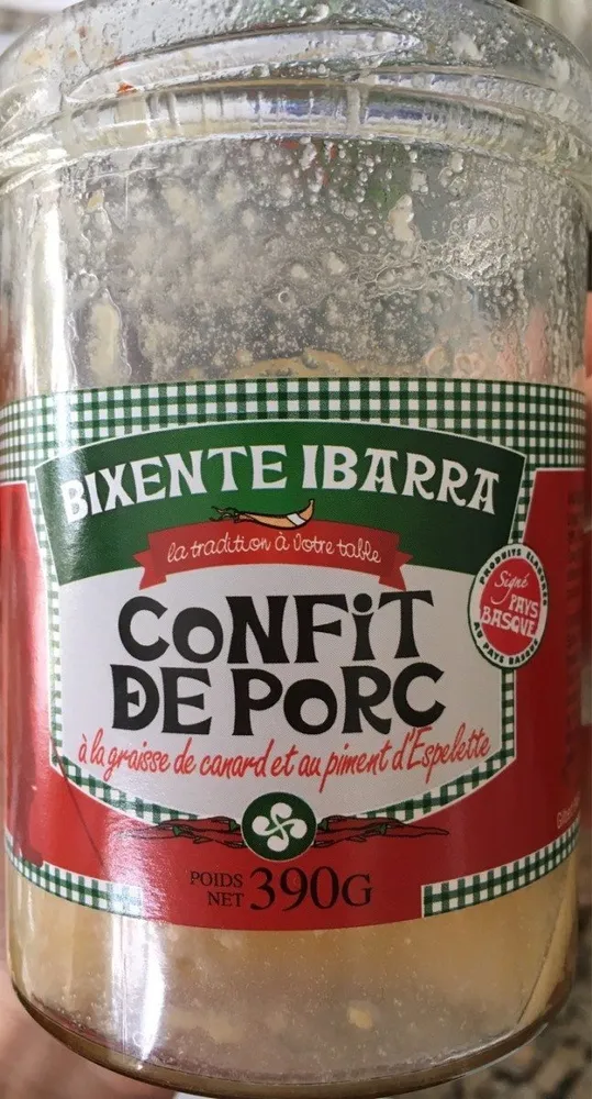 Confit de porc
