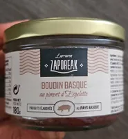 Boudin BASQUE