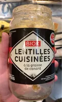 Lentilles Cuisinés