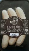 Boudin blanc à la truffe noire