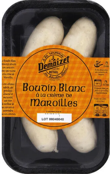 Boudin Blanc Créme de Maroilles