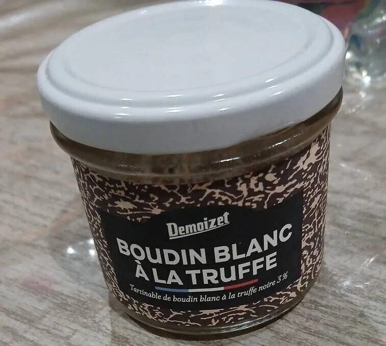 Boudin blanc a la truffe