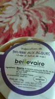 Beurre aux algues