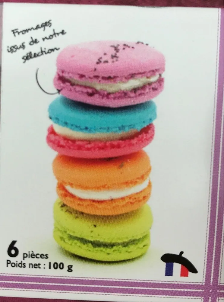 Macarons aux fromages