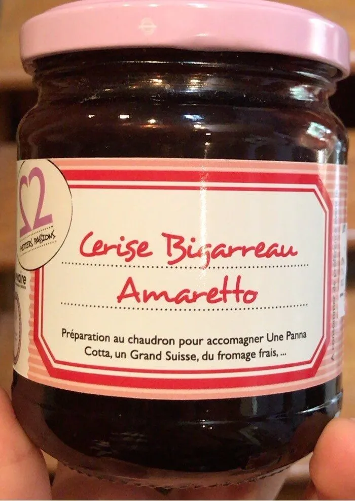Cerises bigarreau amaretto