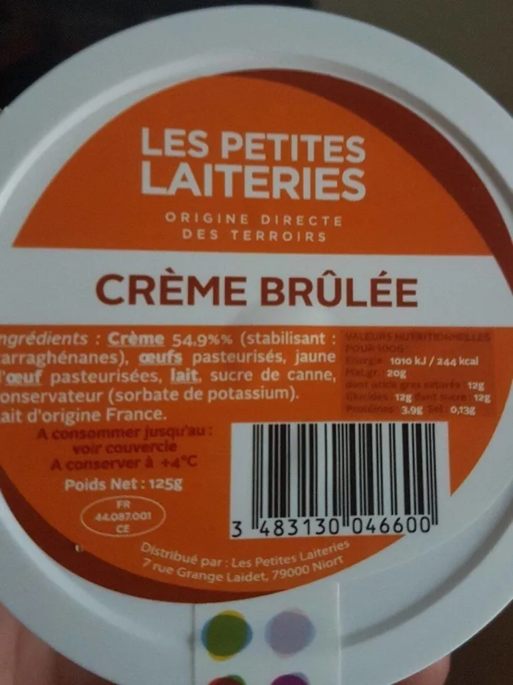 Crème brûlée