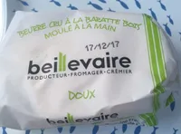 Beurre cru doux