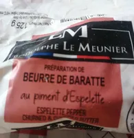 Beurre de baratte au piment d'espelette