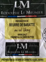Préparation de beurre de baratte